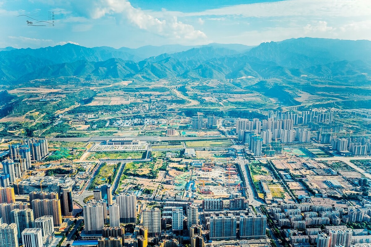 宝鸡最新航拍,千年古城的新视野