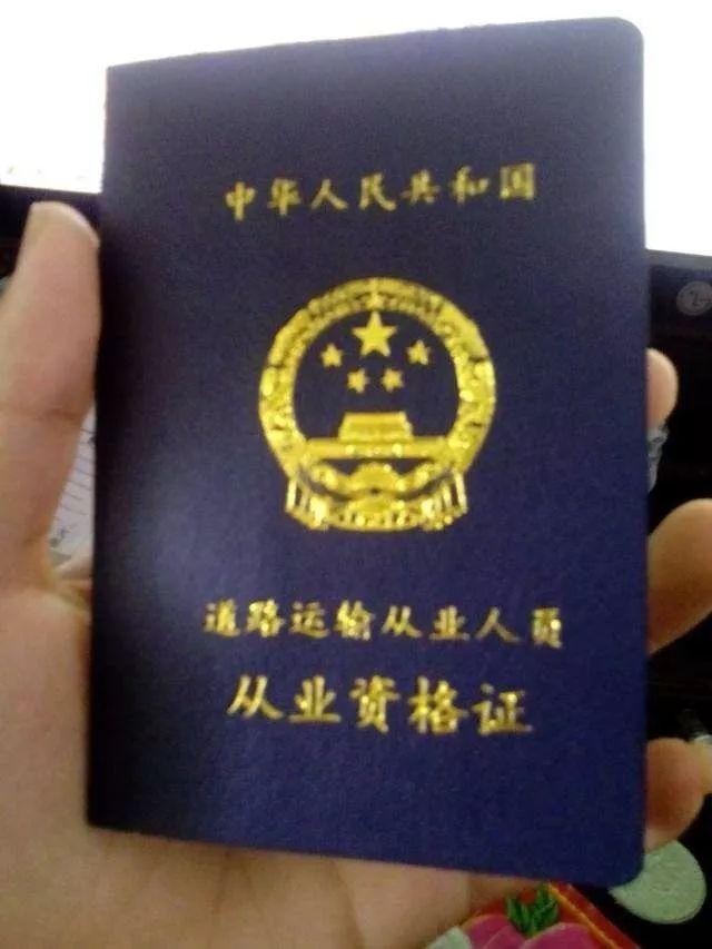 最新从业资格证图片及其论述