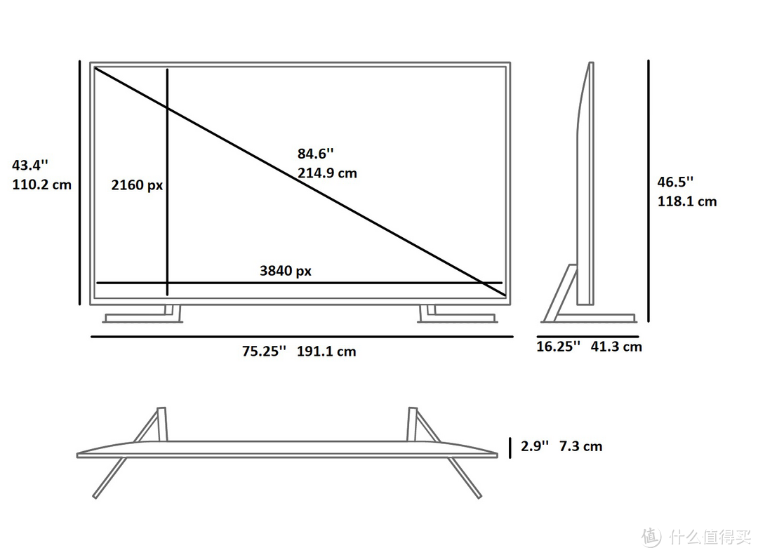 揭秘85寸电视长宽尺寸,电视与家的温馨故事开启篇章