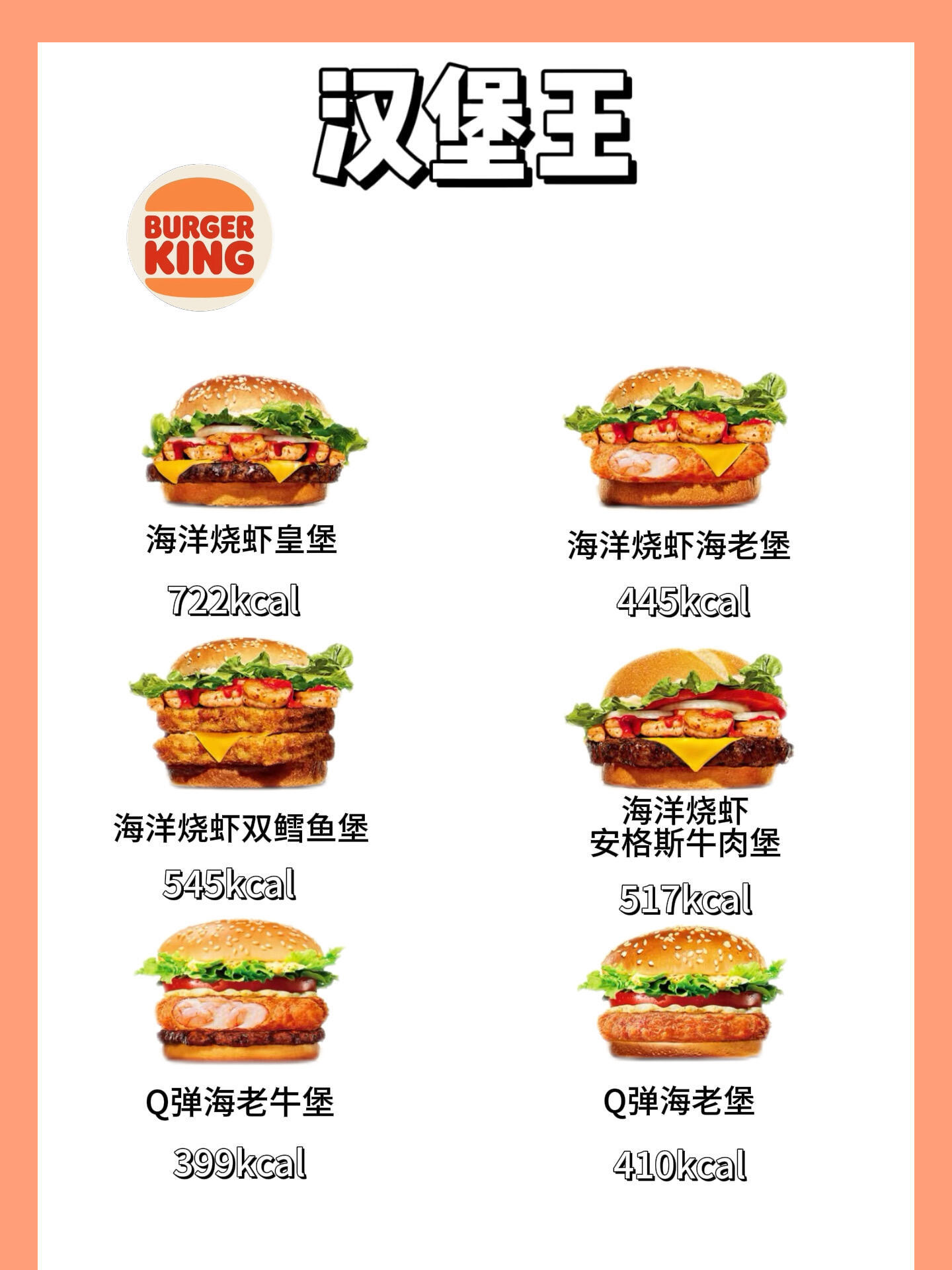 汉堡王最新菜单概览与深度解析