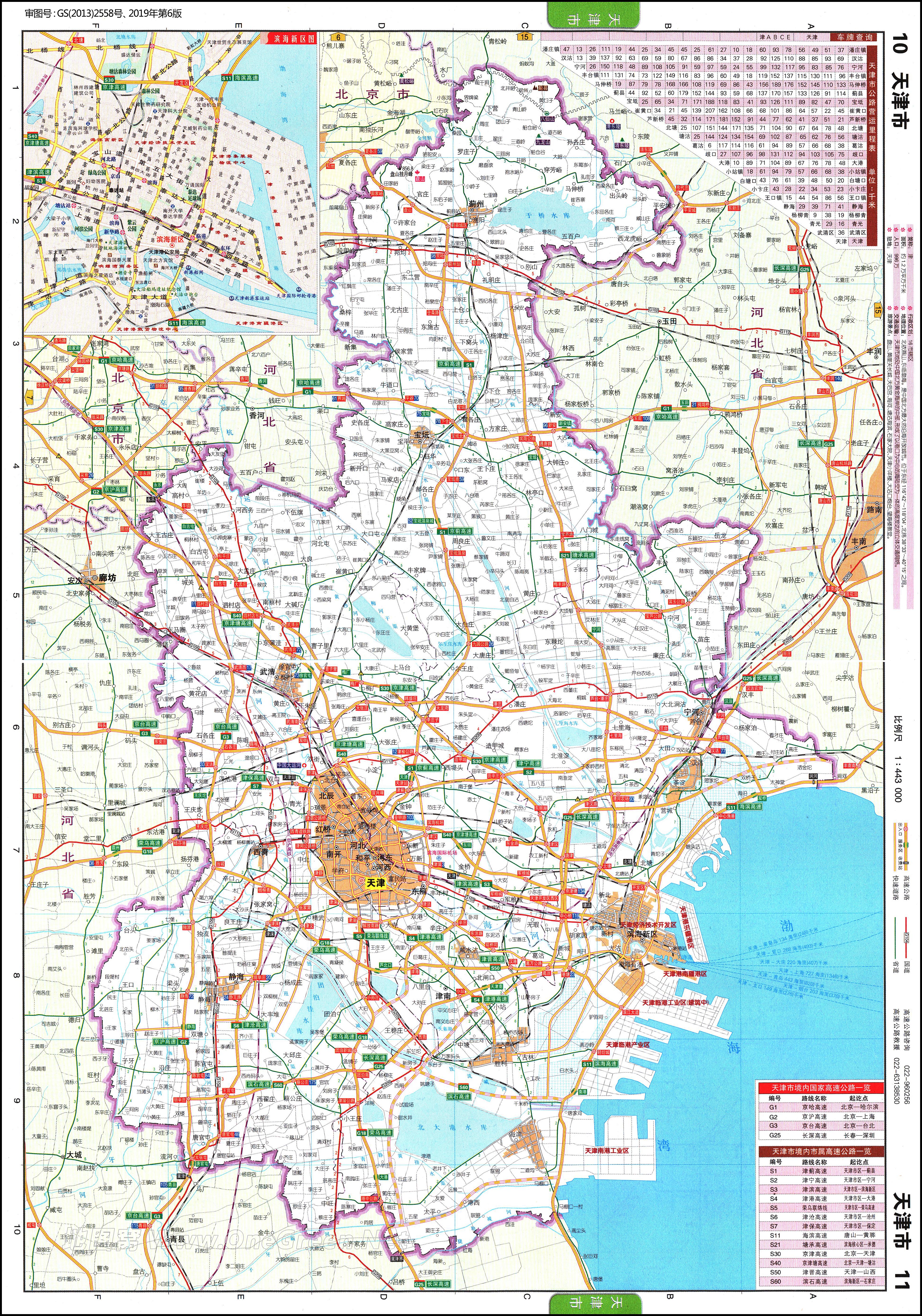 天津最新地图,多维视角展现城市发展碰撞观点