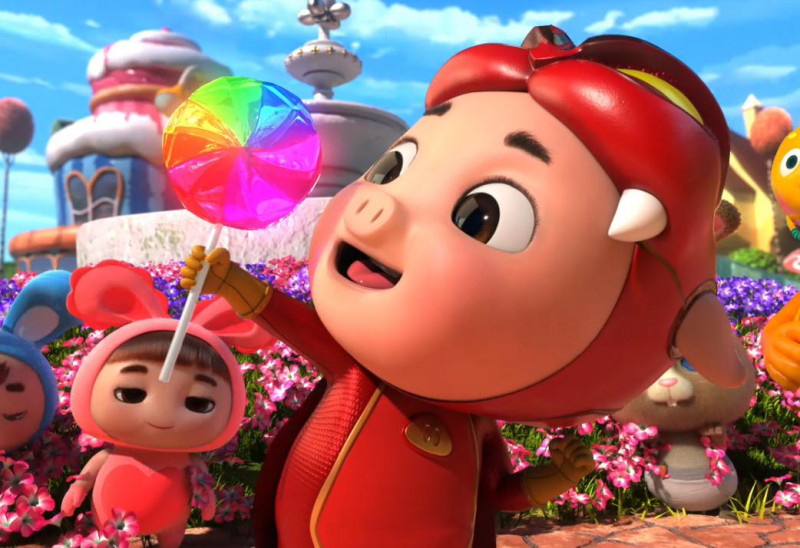 猪猪侠奇遇,小巷神秘宝藏与特色小店的梦幻之旅