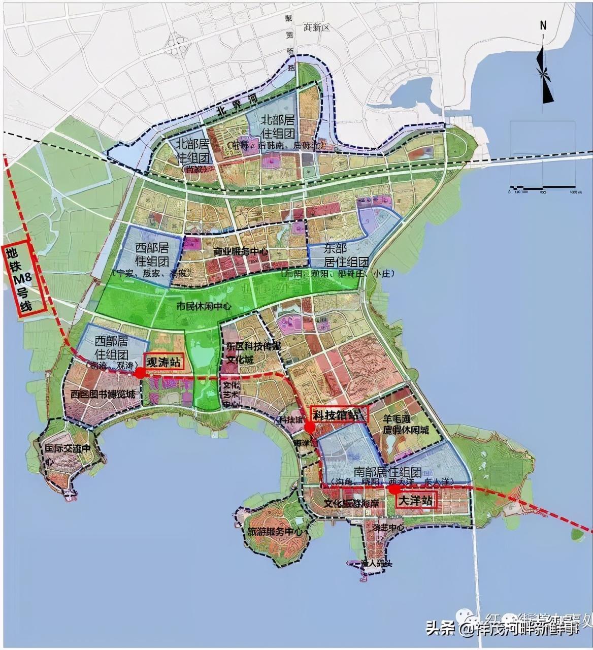 揭秘青岛红岛规划图最新版,未来海滨明珠的宏伟蓝图🌆✨