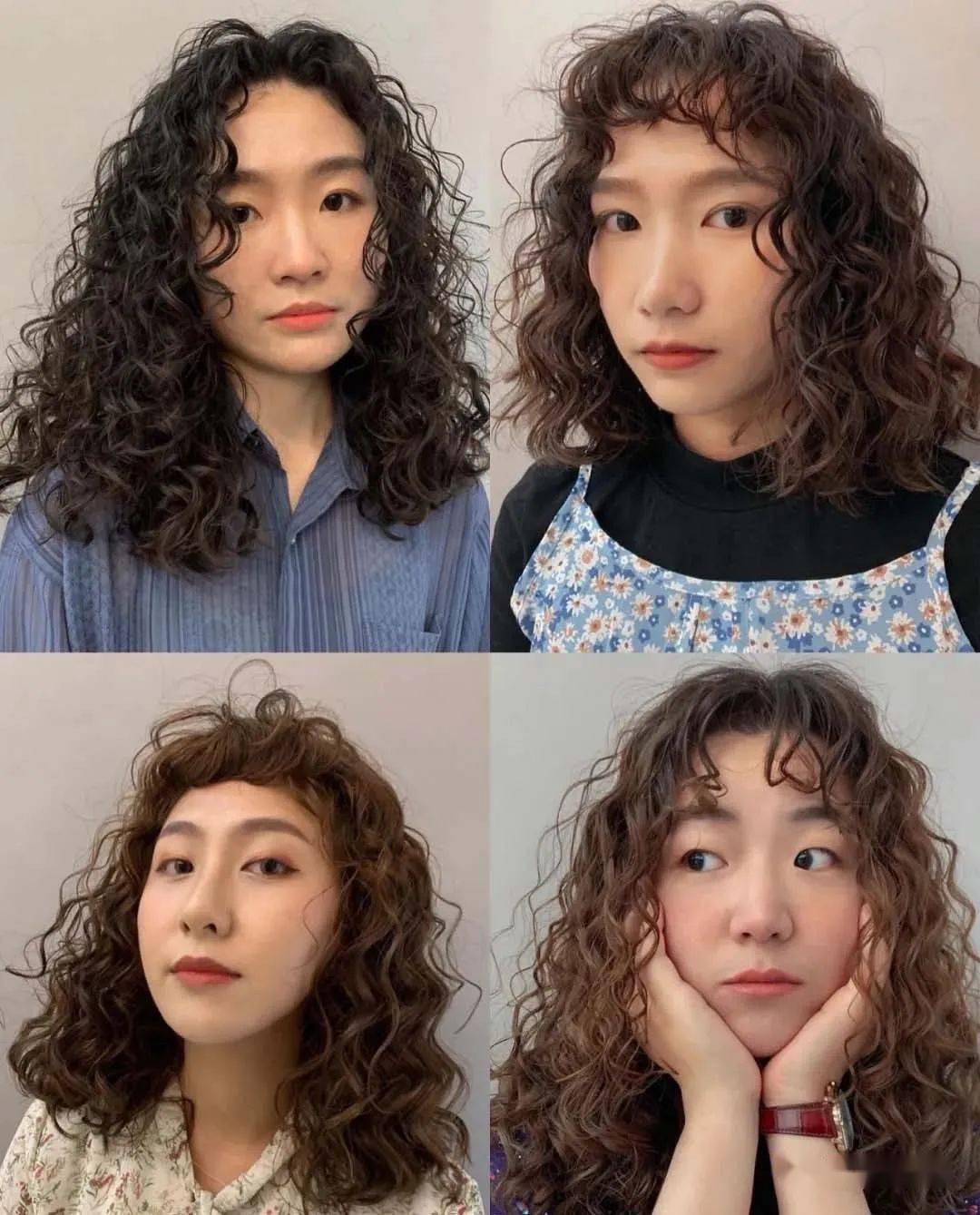 复古羊毛卷新潮流,变化之美,自信闪耀