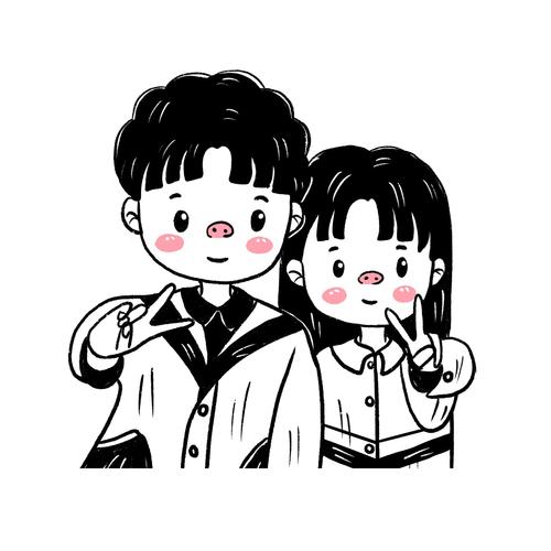 最新情侣头像原创,情感表达与个性化选择的时尚潮流