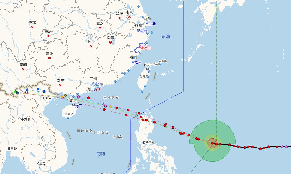 福州最新台风实时动态🌀