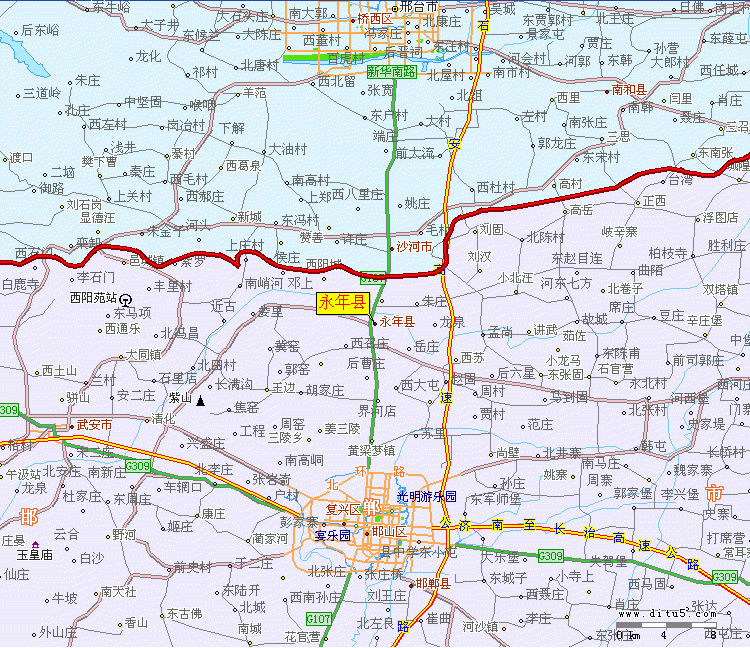 最新永年区域图揭示繁荣发展的地理新面貌