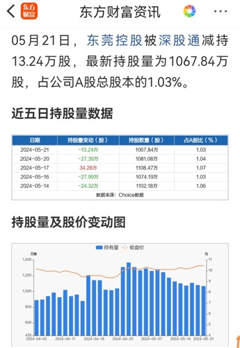 东莞控股股票投资热点及前景展望分析