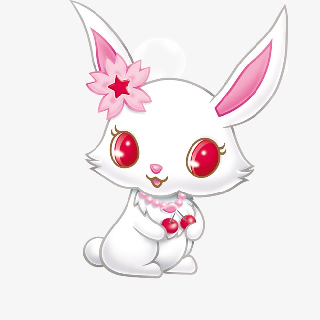 治愈系小萌神!动漫小白兔跃然纸上🐰✨