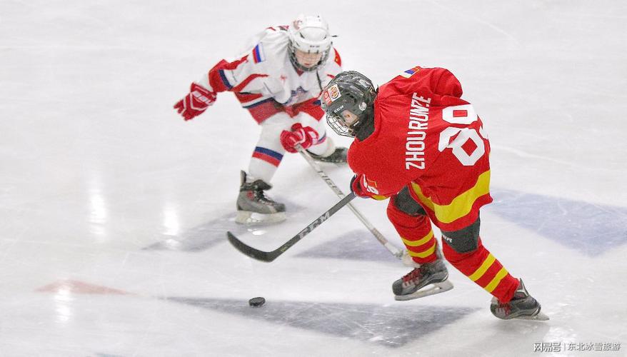 冰球比赛,冰上激情与策略的力量对决