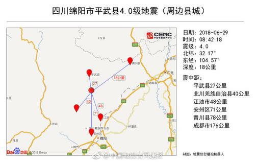 绵阳平武地震实时更新,最新消息汇总