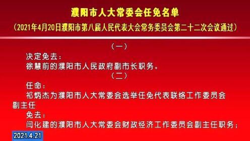 濮阳市干部任免信息详解,任免流程与步骤指南