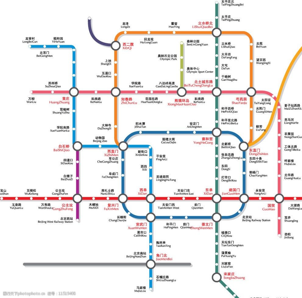 北京地铁线路图的下载,时代的便捷导航与印记记忆