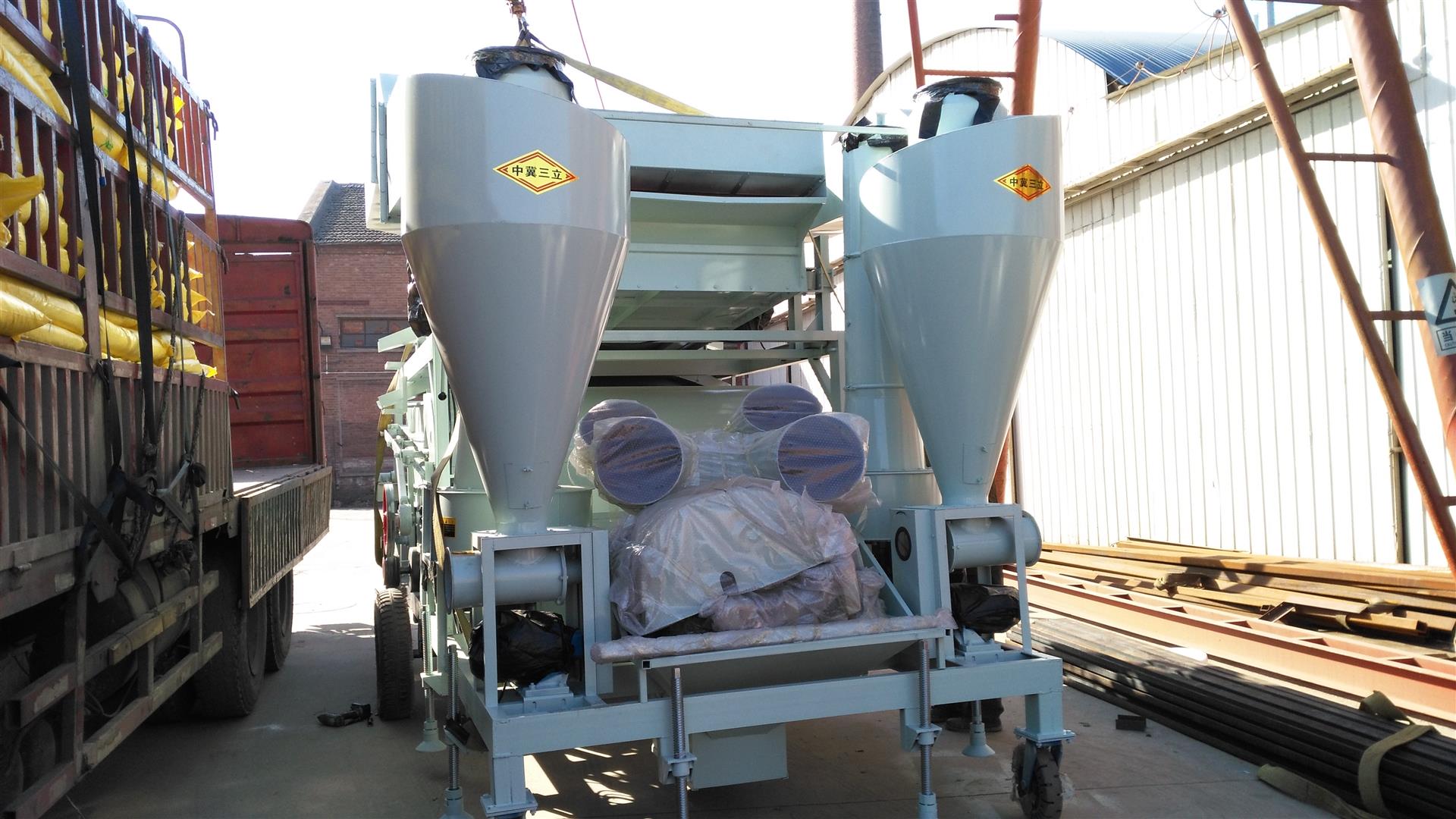 最新型清粮机,农业革命的标志性里程碑