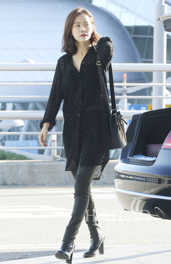 韩国女星最新街拍,时尚潮流引领者的风采展示