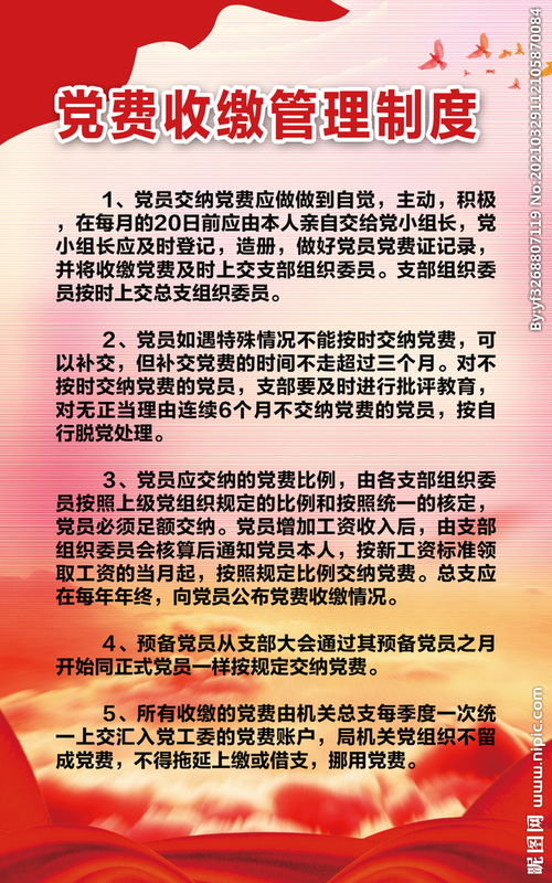 最新党费缴纳标准详解与观点论述