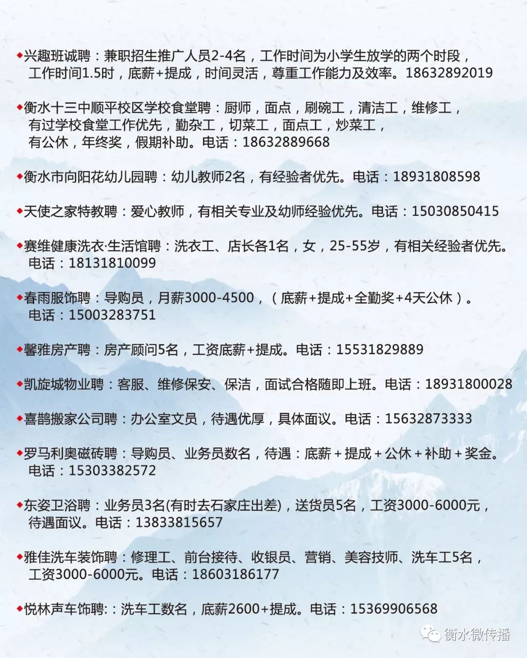 巴彦网最新招聘信息汇总