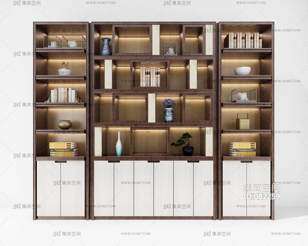 最新书柜图片,家的温馨与故事展现