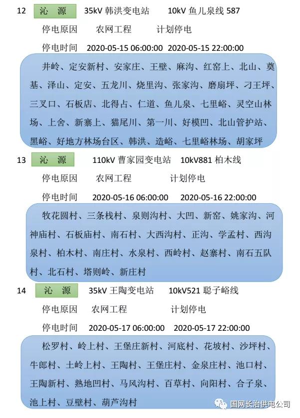 长治最新停电事件回顾与概述