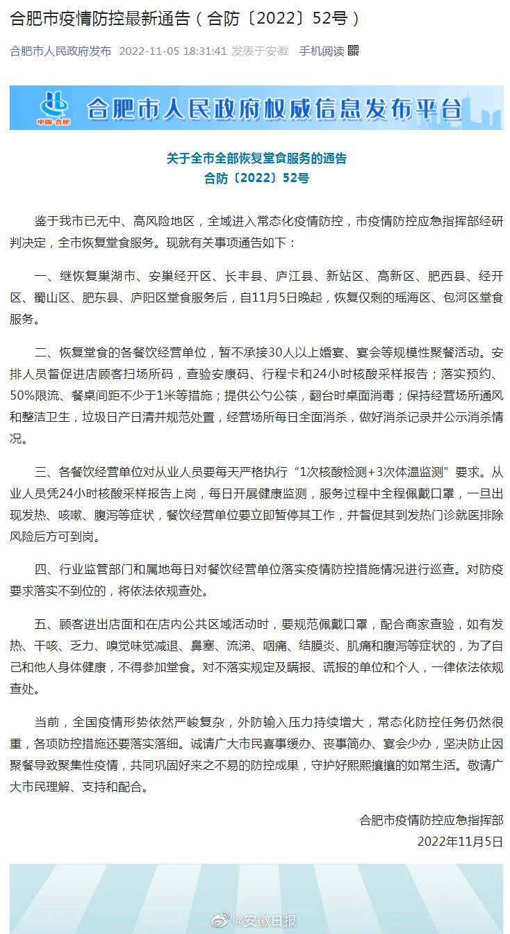 合肥最新通知🌟速览