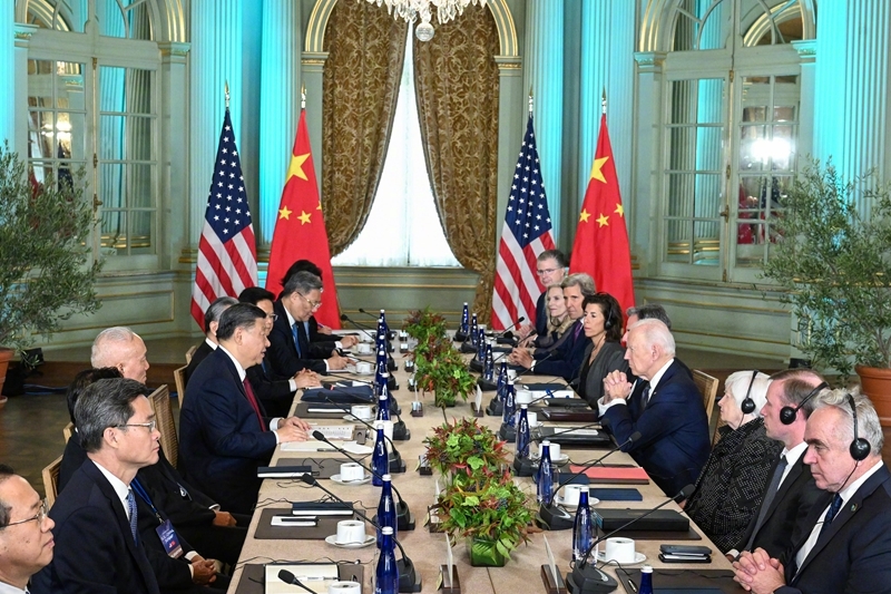 中美会晤最新动态更新,两国关系走向新动向