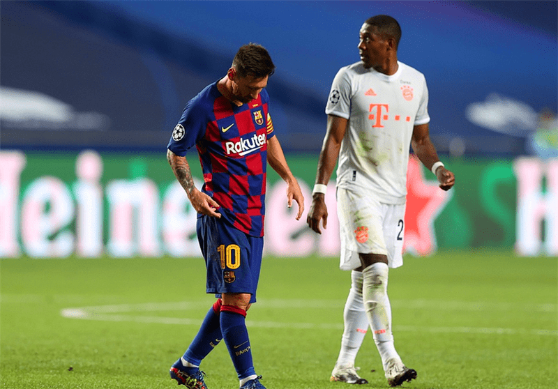 巴萨VS拜仁,时代标志性的激烈对决