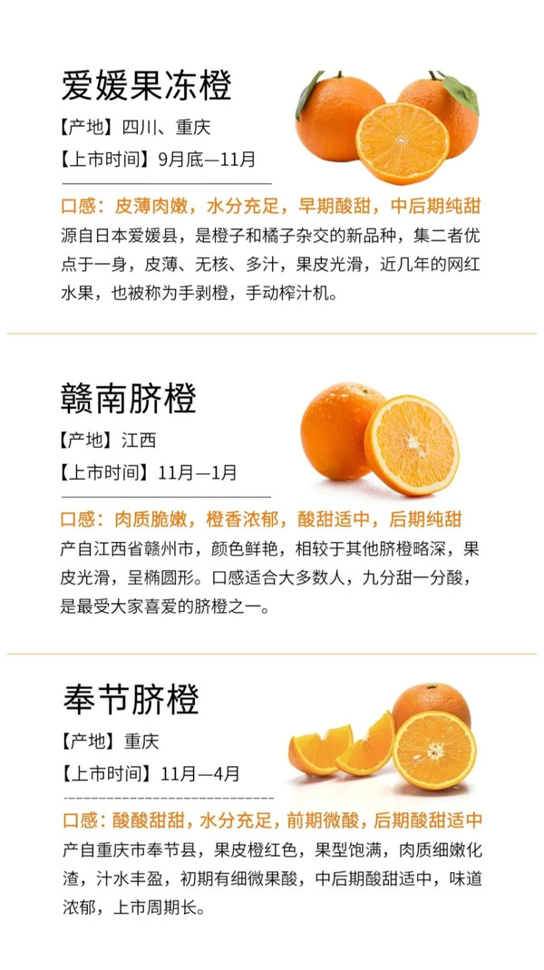 最新品种橙子,鲜甜风味革命来袭!